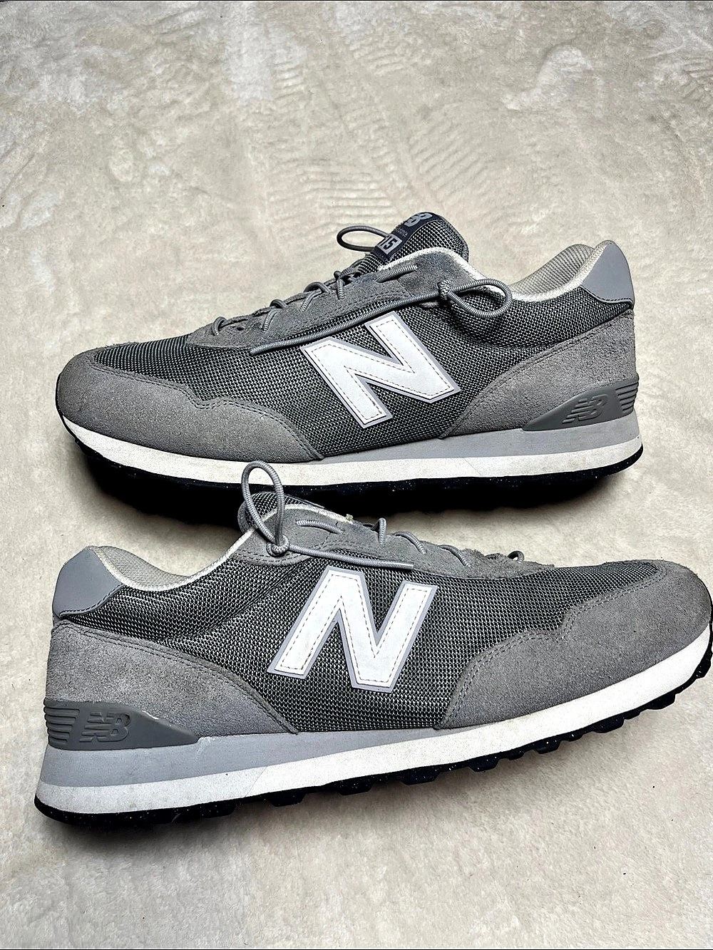 New Balance 515 Sneakers Gray & White US 13 4E